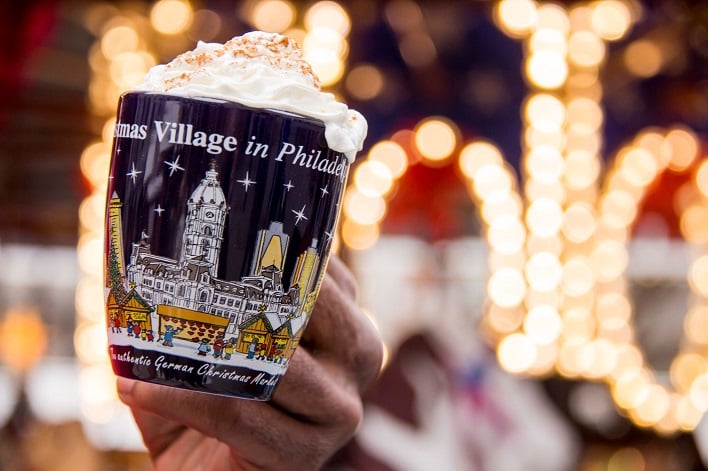 Cup of Coco from Christmas Village in Philadelphia