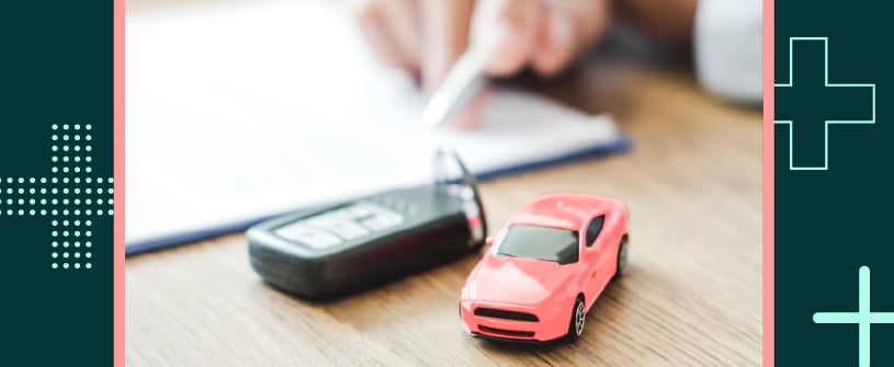 Filing the paperwork for taking a loan out against your car