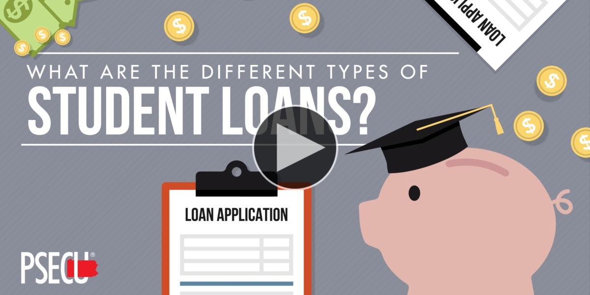 What are the different types of PSECU student loans?