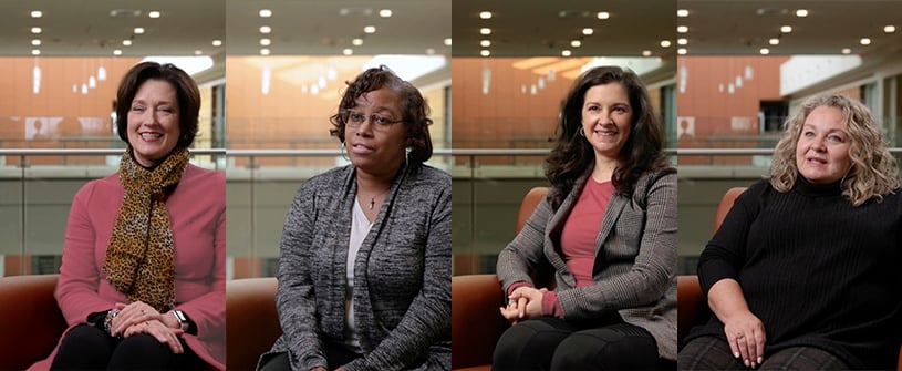 Four women leaders from PSECU